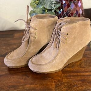 Michael Kors leather suede boots